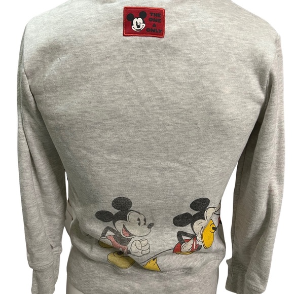 “Fading Mickey” 3/4 sleeve sweatshirt - Picture 3 of 5